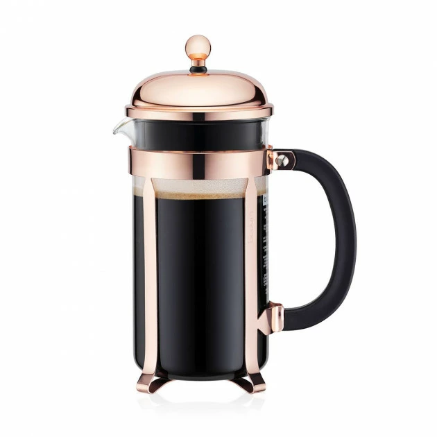 Tout neuf 🔔 Cafetière à Piston 1L Cuivre CHAMBORD Bodum ❤️