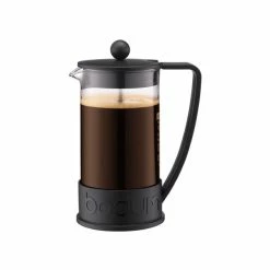Nouveau 🧨 Cafetière à Piston Brazil 8 tasses 1L - Noir 🎉