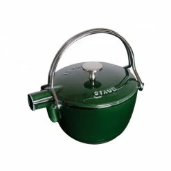 Le moins cher 👏 Théière Fonte 1.15 L Basilic Staub ✔️